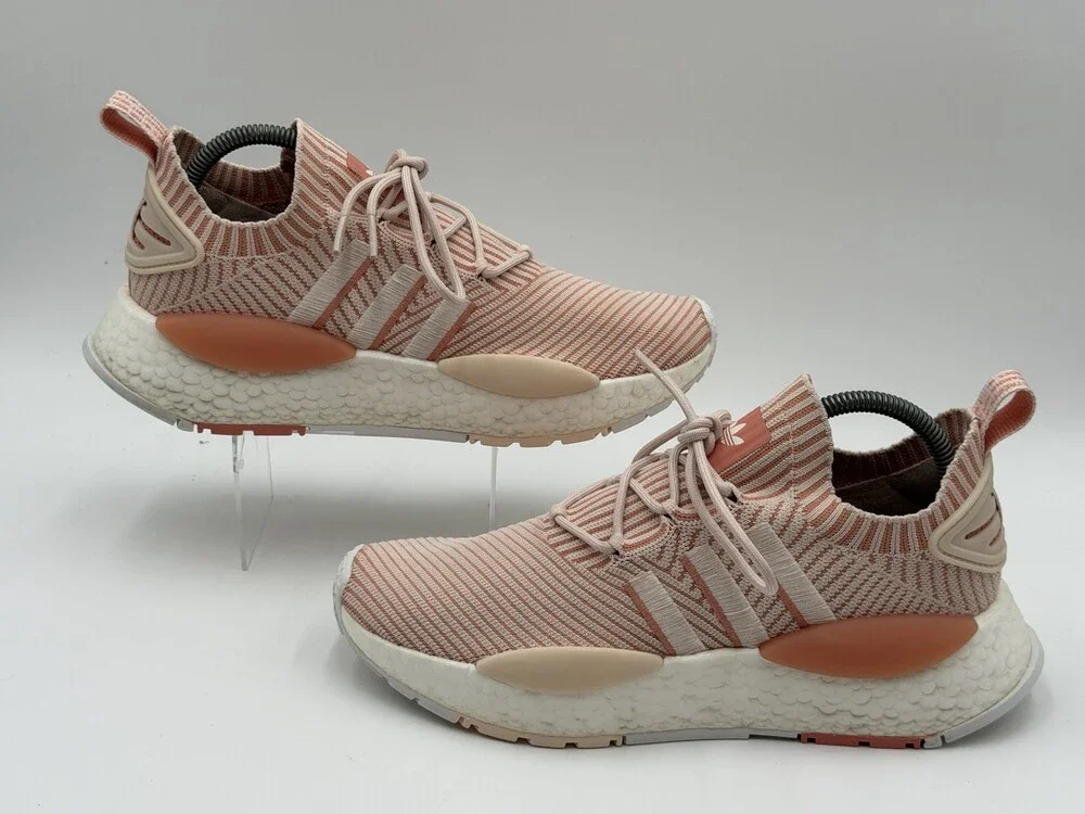 Adidas NMD_W1 Wonder Clay Women’s Size 10 Pink White Athletic Shoes ID4268